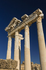 Fototapeta na wymiar Apollo temple in Side