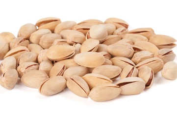 Heap of pistachios