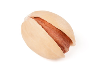 One natural pistachio
