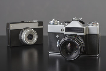 Film cameras that had been popular in the past