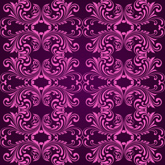 Vertical purple ornamental background