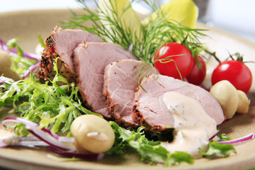 Roast pork tenderloin