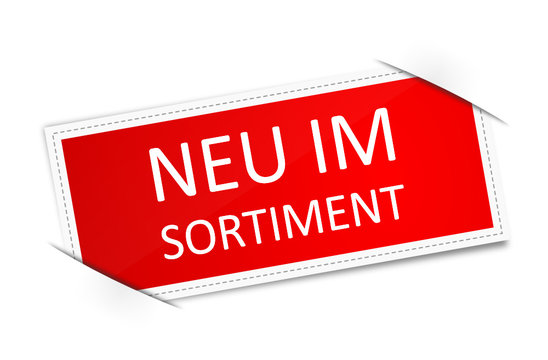 Schild neu im Sortiment