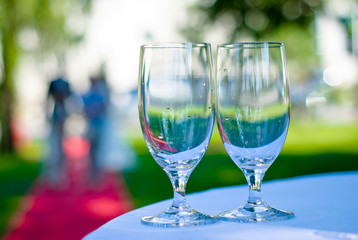 Wedding glasses