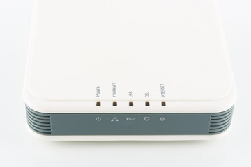 Front router network hub