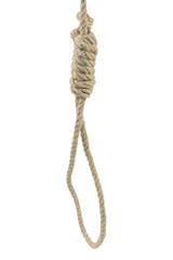 Noose on white