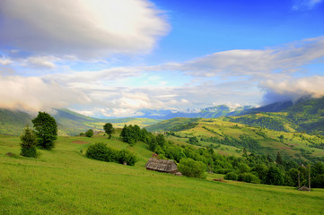 Fototapeta premium Mountain landscape