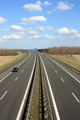 A 38, Autobahn bei Leipzig
