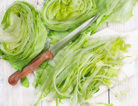 Sliced ​​cabbage