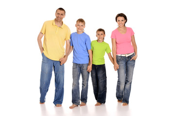 Obraz premium Portrait of a family