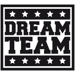Text Box Sterne Logo Design Paar Freunde Dream Team