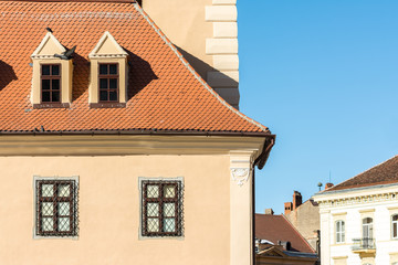 Architectural Detail Of Old Common Medieval House