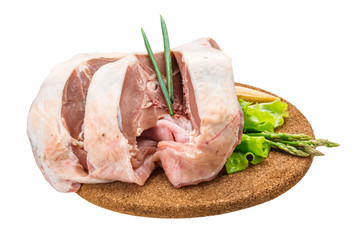 Raw lamb