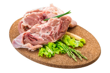 Raw lamb