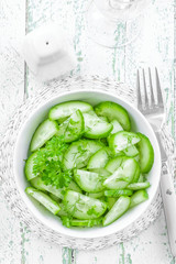 Cucumber salad
