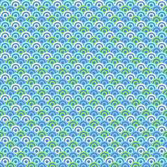 Abstract water circle pattern wallpaper. Vector illustration