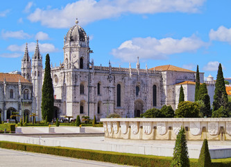 Obraz premium Jeronimos Monastery in Lisbon