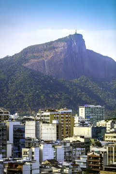 Rio de Janeiro, Brazil- Christ the Redeemer overlooking the city