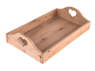 empty wooden box