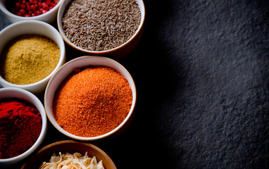 Assorted spices