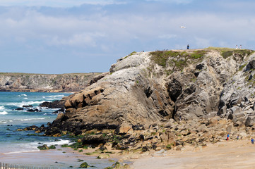 côte rocheuse de Port Bara
