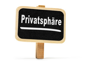 Privatsph&auml;re