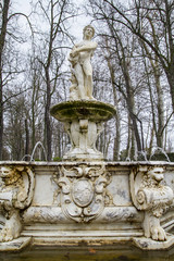 Obraz premium Ornamental fountains of the Palace of Aranjuez, Madrid, Spain