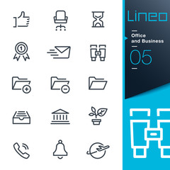 Lineo - Office and Business outline icons