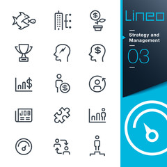 Lineo - Strategy and Management outline icons