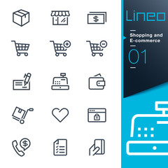 Lineo - Shopping and E-commerce outline icons