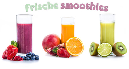 Frische Smoothies