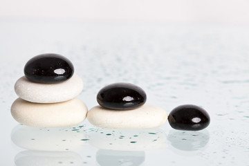 Spa treatment massage stones