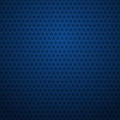 Blue background with stars