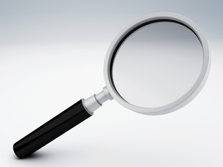 magnifying glass 3d