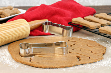 Making Dog Biscuits