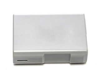 Fototapeta premium Camera battery on white background