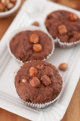 Schokoladen Nuss Muffins