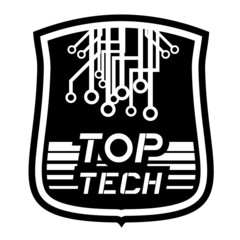 Top tech emblem