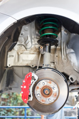Front Disk brake assembly repair