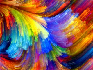 Rolgordijnen Colorful Texture © agsandrew