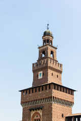 Fototapeta na wymiar Castello Sforzesco Mediolan
