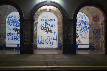 graffiti urbani