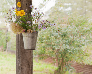 Still life from wild flowers.