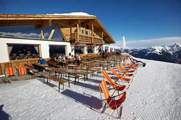 Mountains ski resort