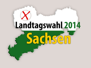 Landtagswahl 2014 Sachsen