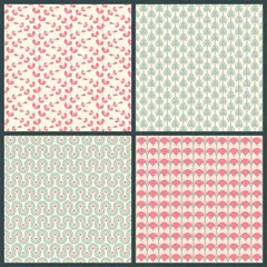 Musterset Retro Grün/Rosa © Jan Engel