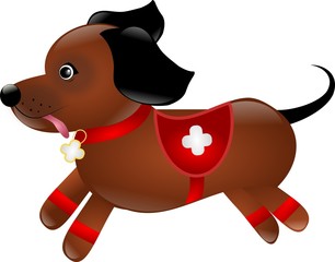 Dog as paramedic
