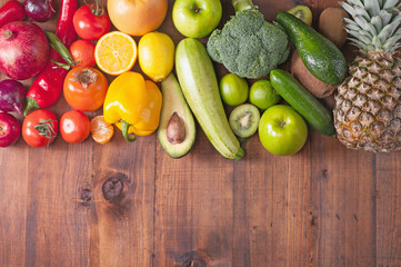 fruits and vegetables