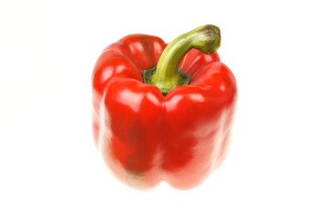 Bright ripe red pepper