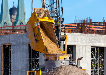 Baustelle in Berlin